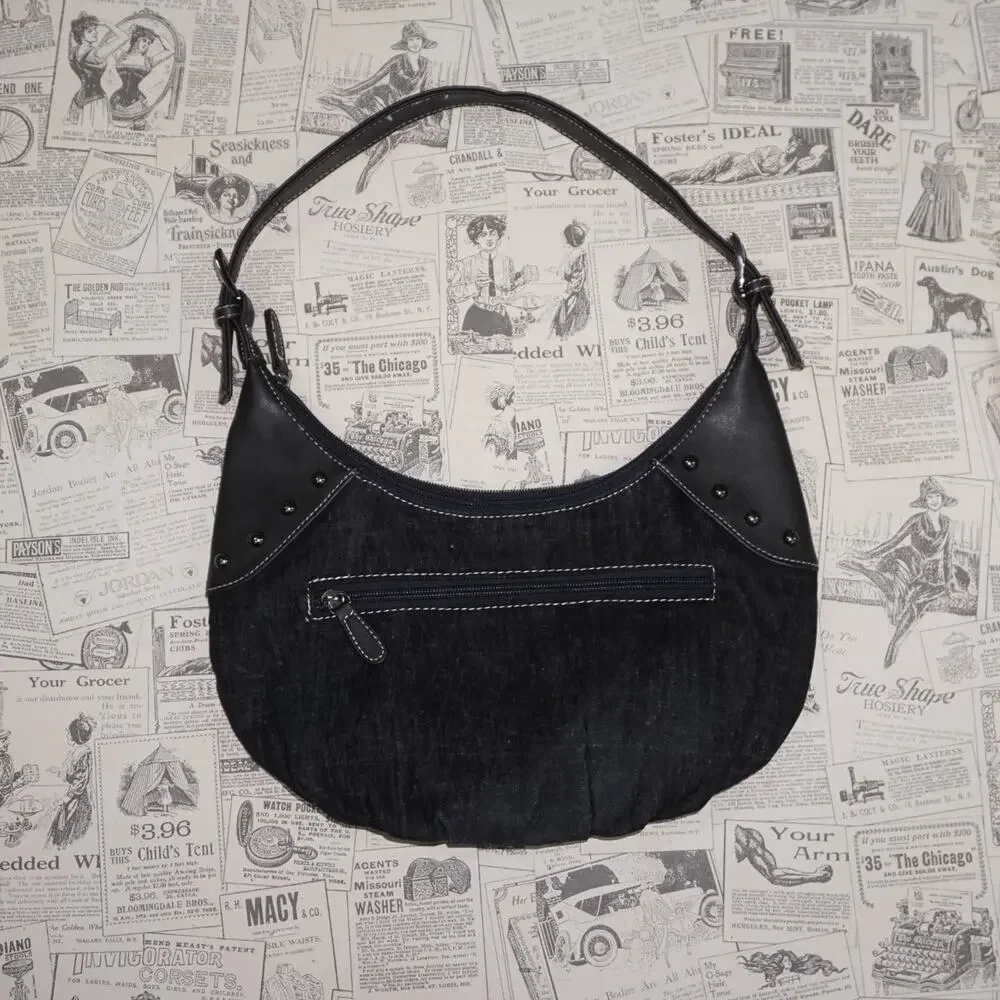 Vintage Y2K Accessories description micro purse cool pattern